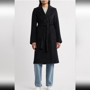 Sam Edelman Black Trench Coat